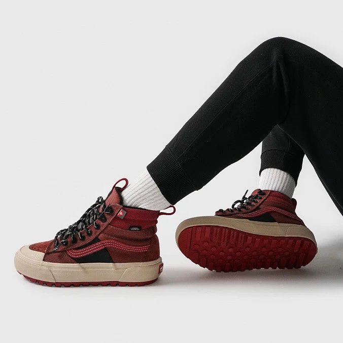 Кеды высокие унисекс Vans Sk8-Hi Mte 2.0 Dx Reflective/Henna