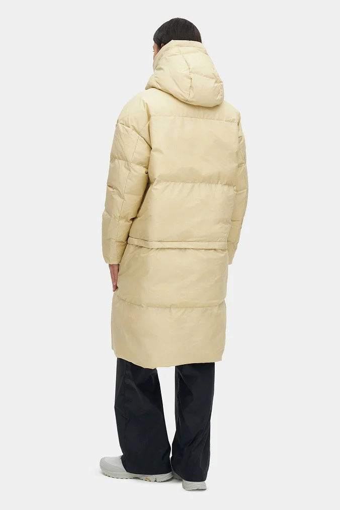 Пуховик-трансформер женский SHU бежевый