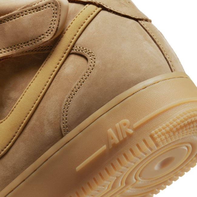 Кроссовки Nike Air Force 1 Mid '07 WB Flax/Wheat/Gum Light Brown