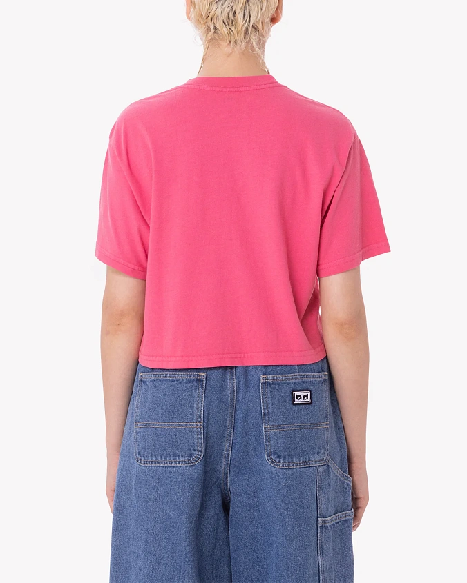 Футболка укороченная женская Obey Sound & Resistance Weekend Crop T-shirt