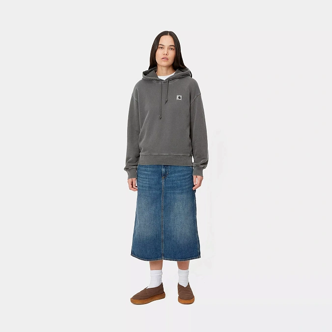Толстовка женская Carhartt WIP W' Hooded Nelson Sweat