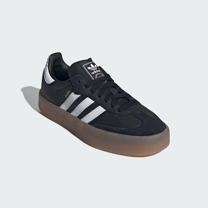 Кроссовки женские adidas Originals Sambae Core Black/Cloud White/Gold Metallic