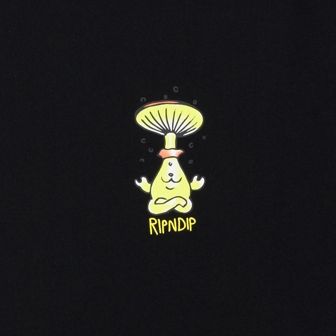 Лонгслив RIPNDIP Know Ur Shrooms Long Sleeve Black