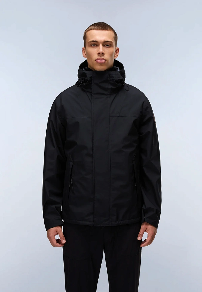 Куртка жилет Napapijri Pilloz Short Parka Jacket 3-in-1 Black