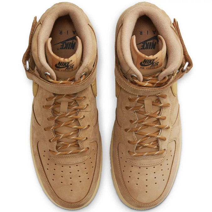 Кроссовки Nike Air Force 1 Mid '07 WB Flax/Wheat/Gum Light Brown
