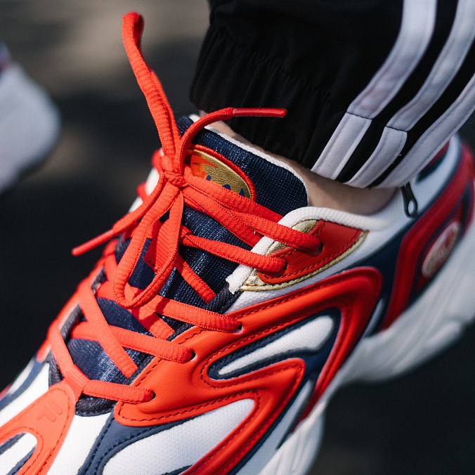 Кроссовки мужские FILA Creator Fiery Red/White/Estate Blue