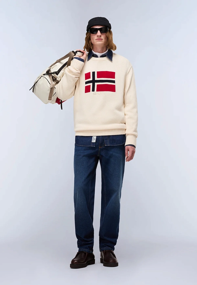 Свитер Napapijri Mura Jumper Beige Dimity