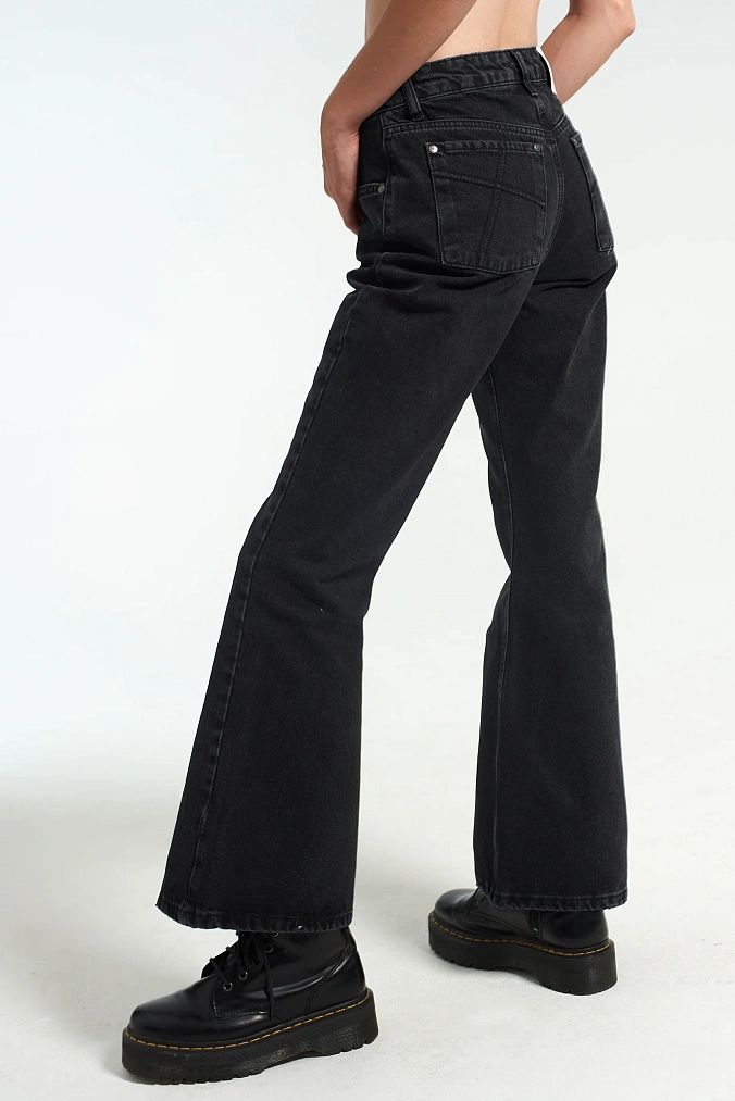 Джинсы женские Ragged Jeans Organic Boot Cut Dakota Jean Charcoal