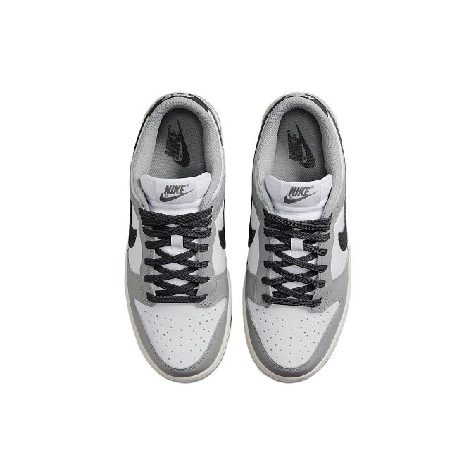 Кроссовки женские Nike Dunk Low White/Iron Grey/Light Smoke Grey